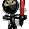 Ninja Balloon - 5-7 inch (75 per bag) - Image 2